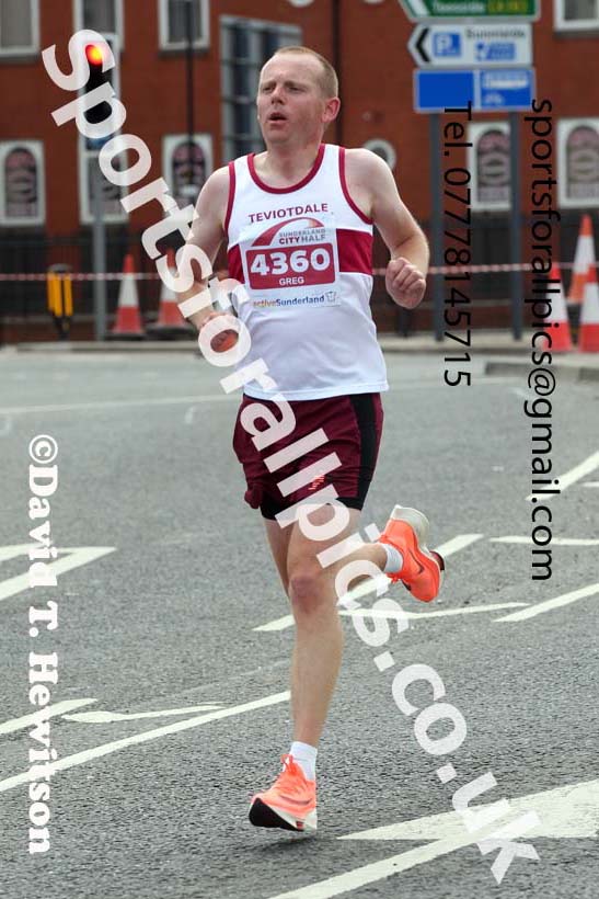 Sunderland City Half Marathon, 2021 Sunderland City 5k, 10k and Half Marathon Road Races. Photo: David T. Hewitson/Sports for All Pics